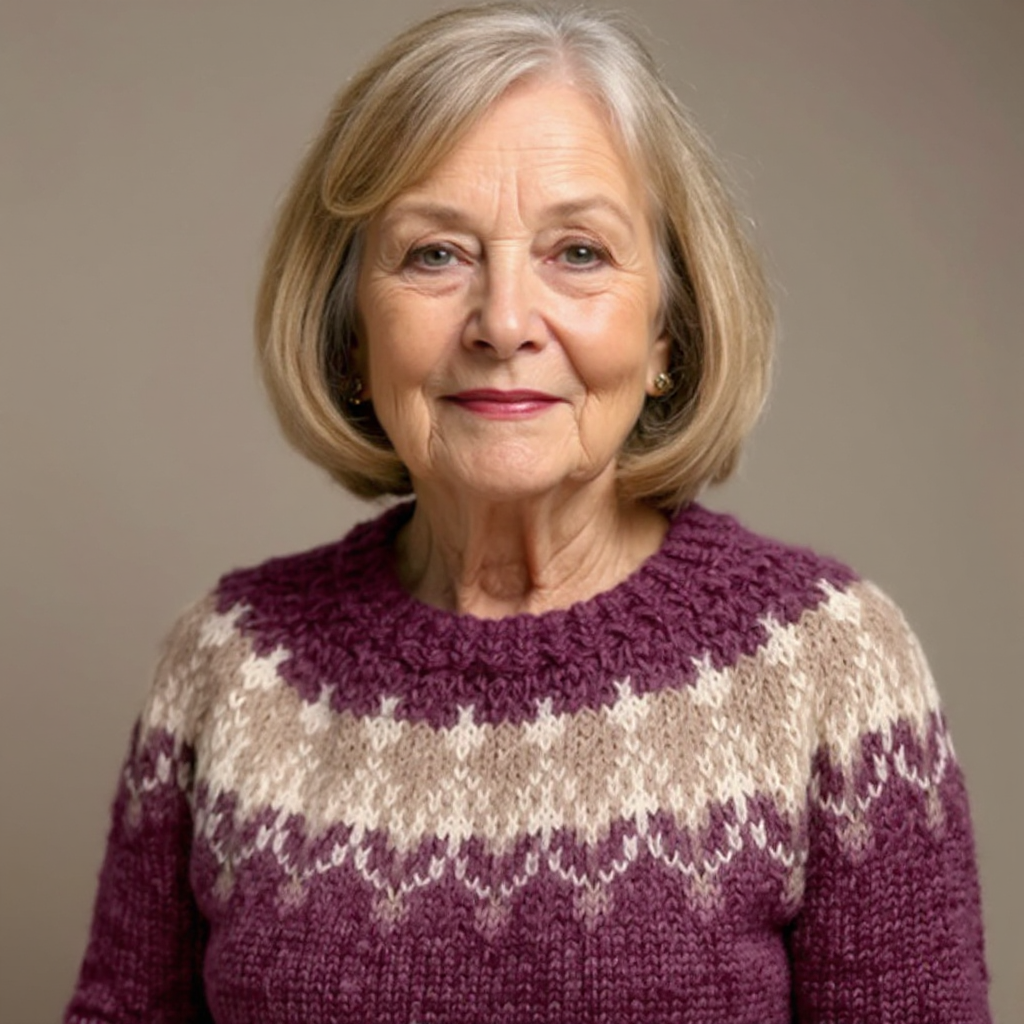 Caroline | Vintage-Strickpullover