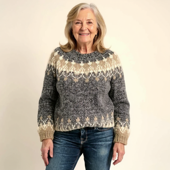 Caroline | Vintage-Strickpullover