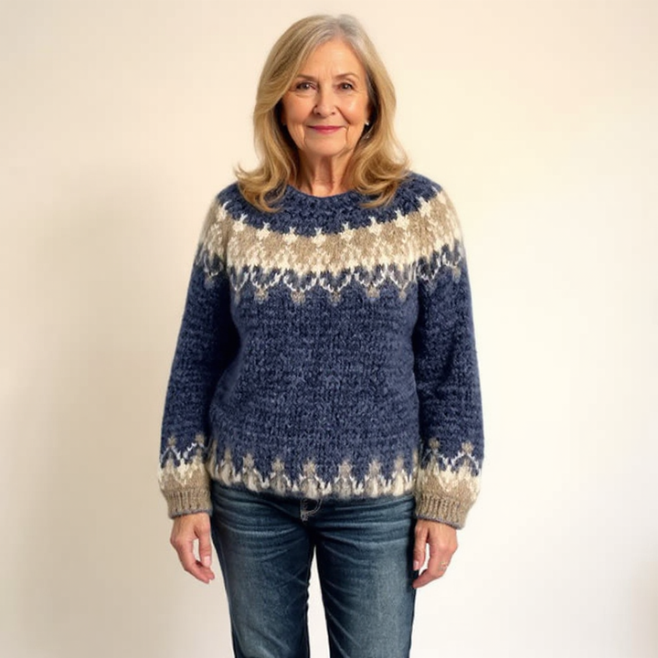 Caroline | Vintage-Strickpullover