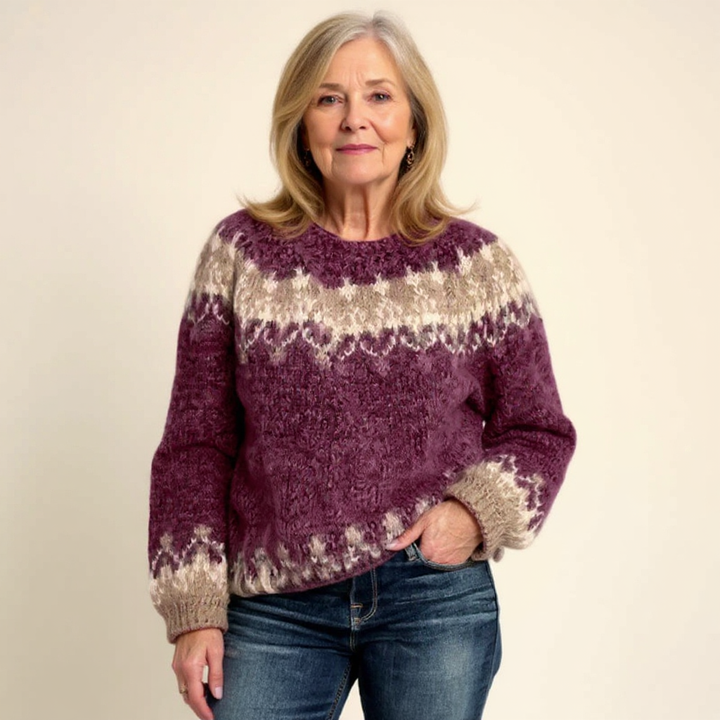 Caroline | Vintage-Strickpullover