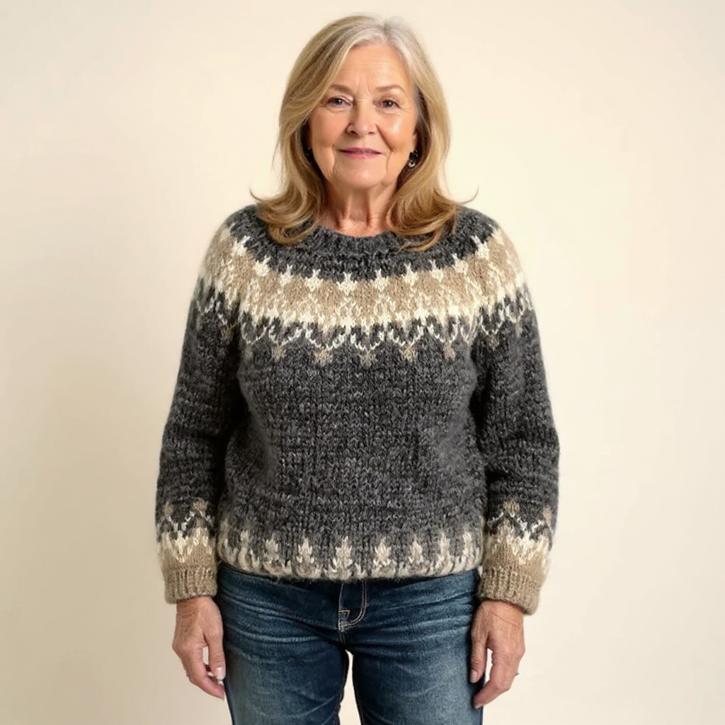 Caroline | Vintage-Strickpullover