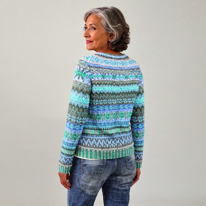 Rosalinde | Vintage-Strickpullover