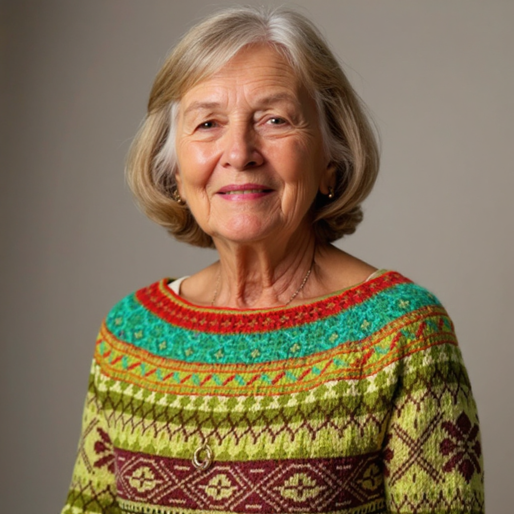 Frauke | Vintage-Strickpullover