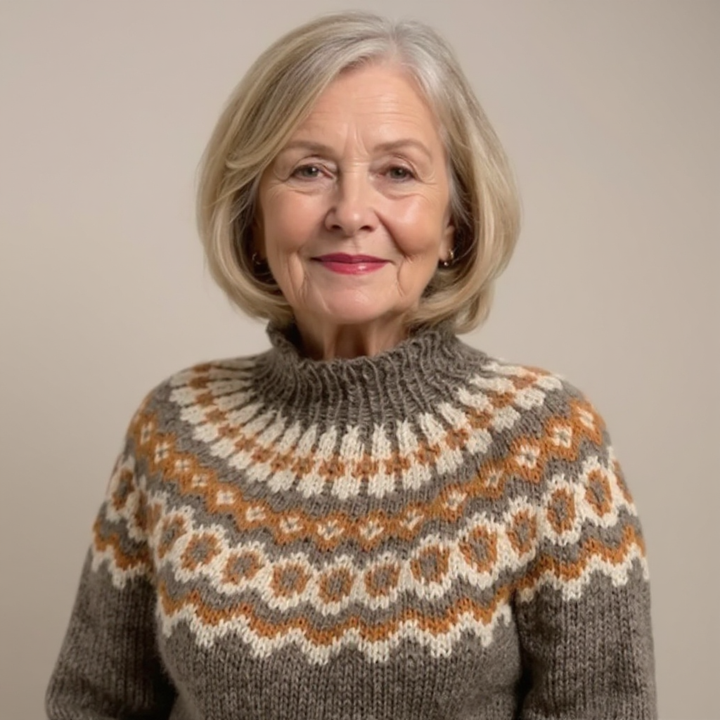 Norberta | Vintage-Strickpullover