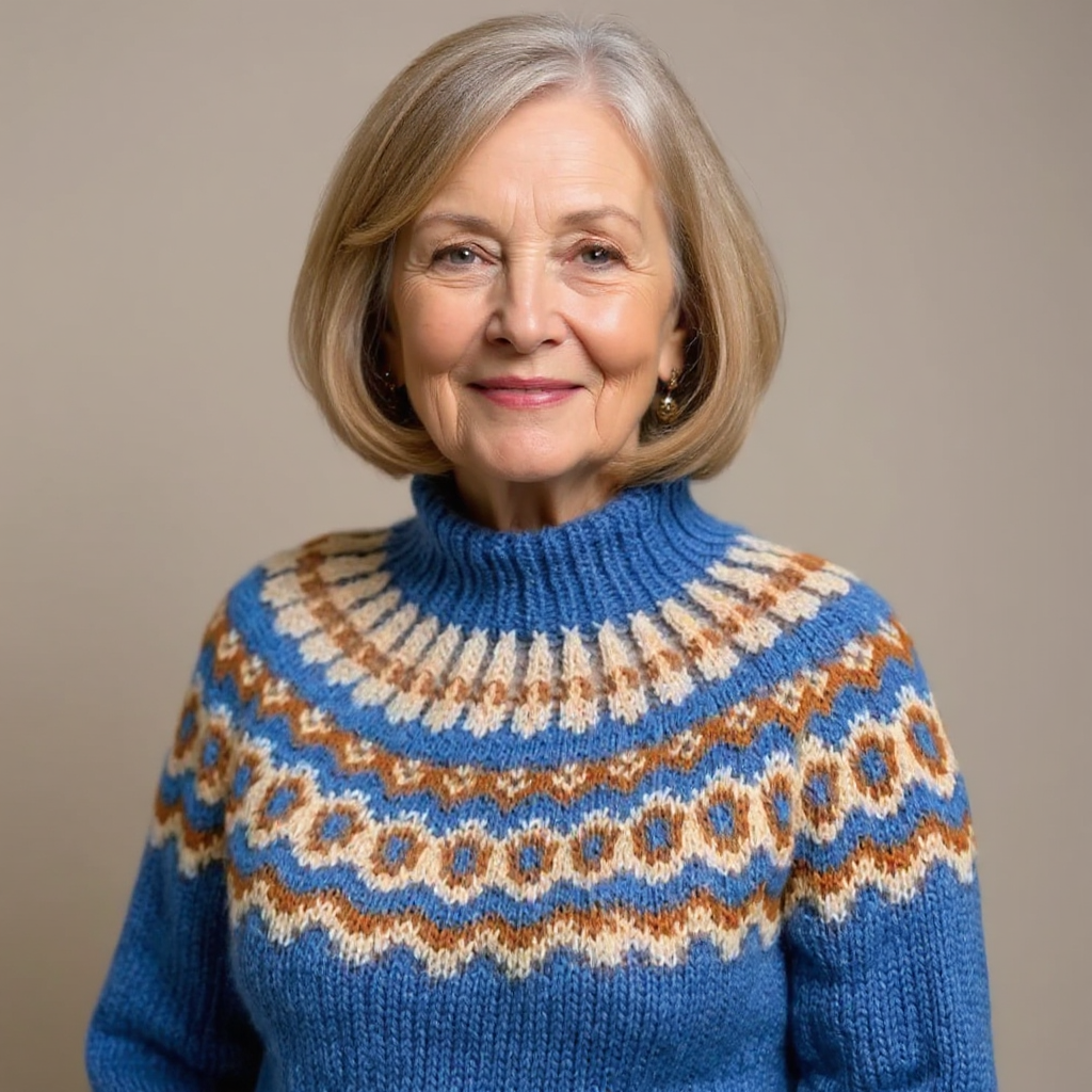 Norberta | Vintage-Strickpullover