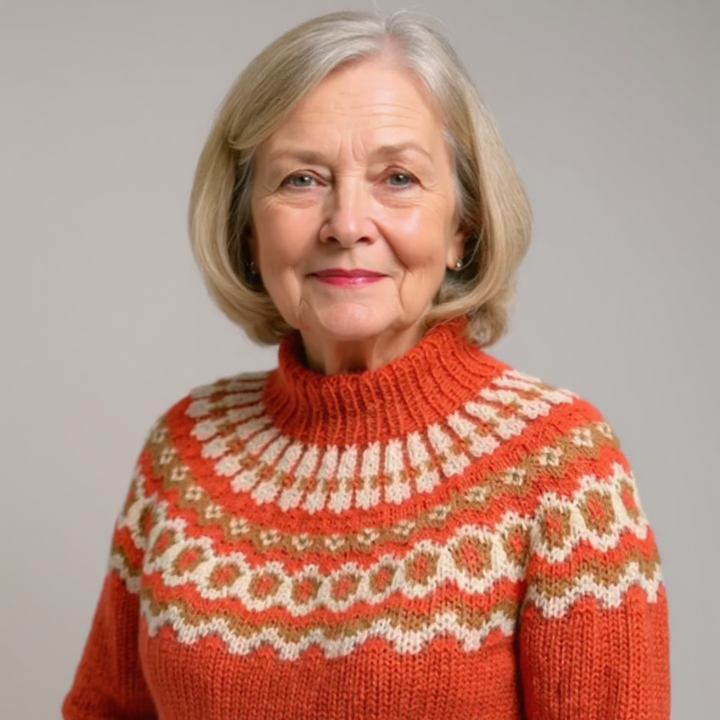 Norberta | Vintage-Strickpullover