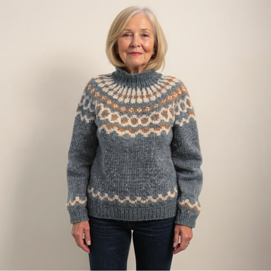 Norberta | Vintage-Strickpullover
