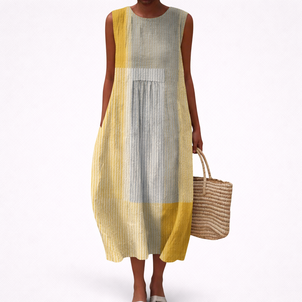 Joy - Bequeme Sommerkleid ohne Ärmel