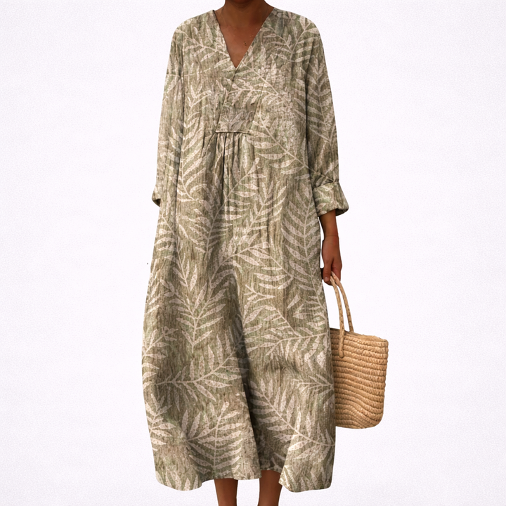 Camille - Flatternde Gedruckte Sommerkleid