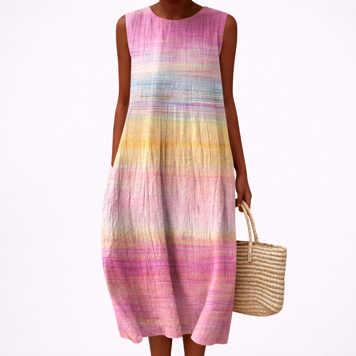 Esmée - Bequeme Sommerkleid ohne Ärmel