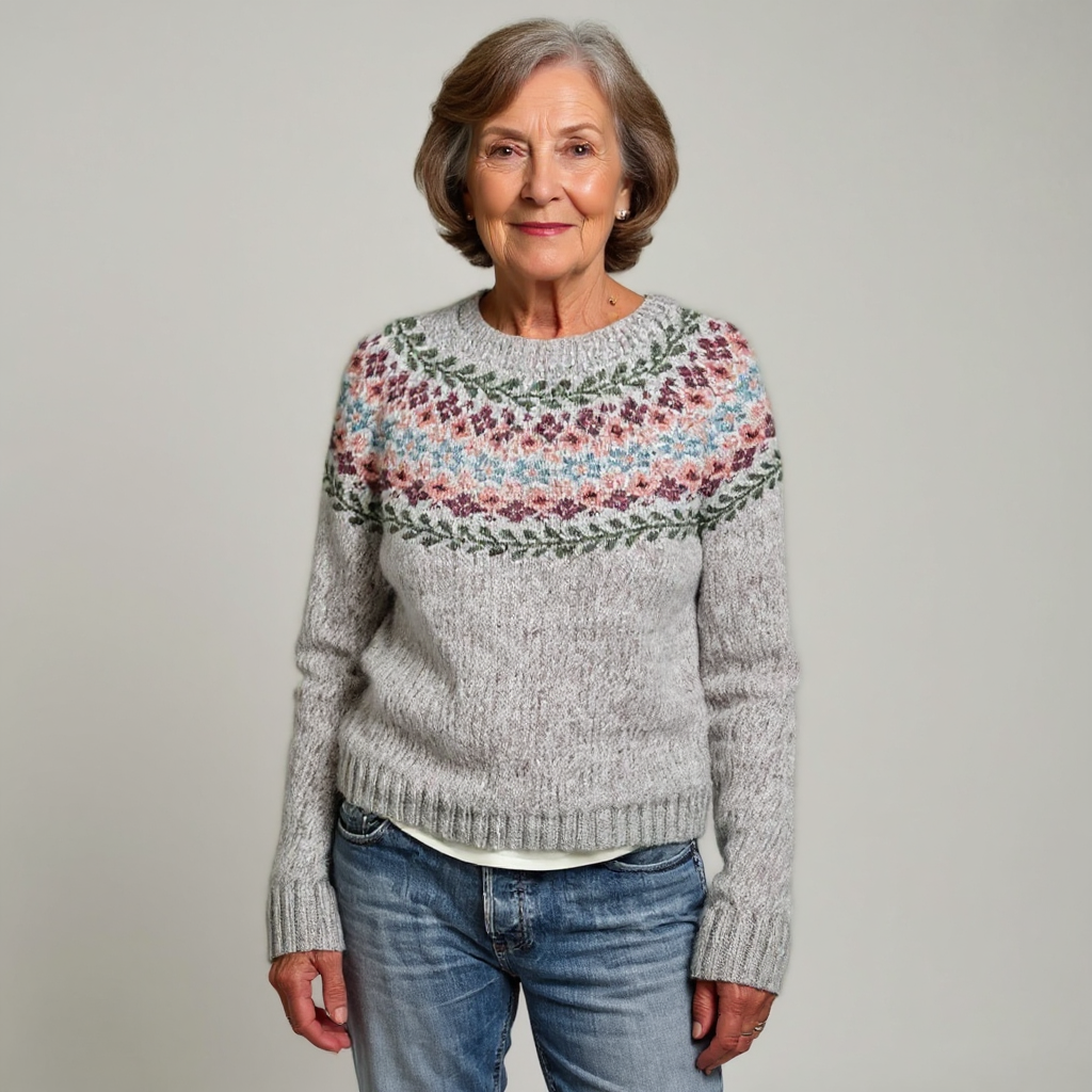 Dietlinde | Vintage-Strickpullover