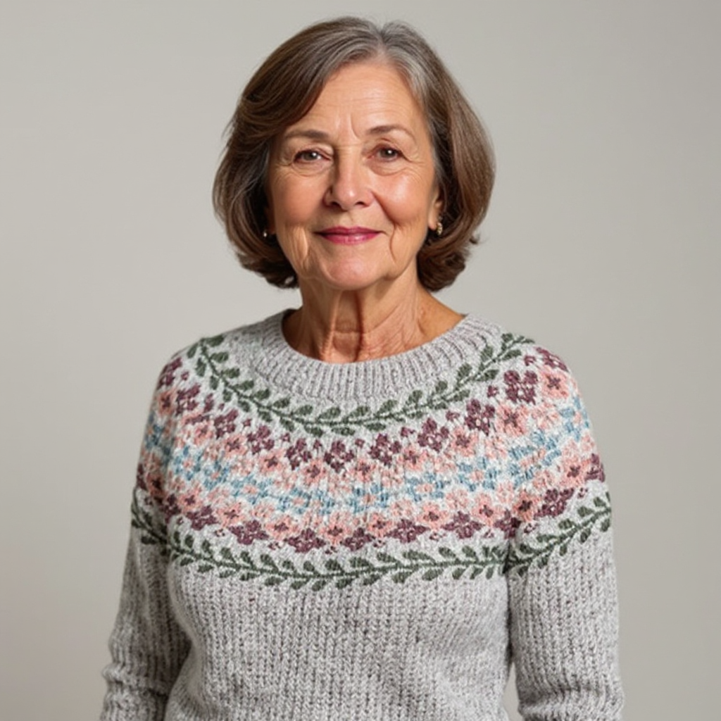 Dietlinde | Vintage-Strickpullover