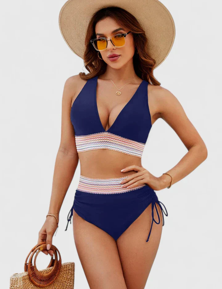 Yara | Elegantes Hohe Bikini Set