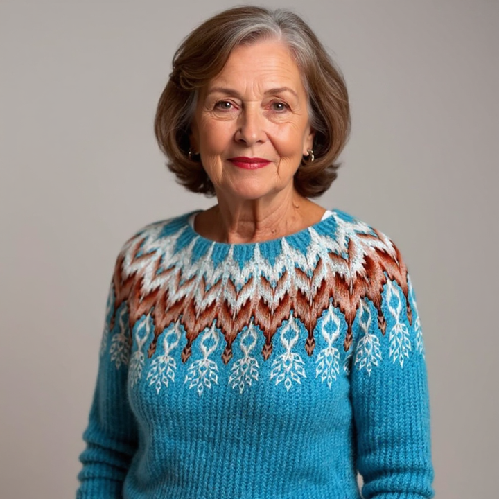 Ottilia | Vintage-Strickpullover