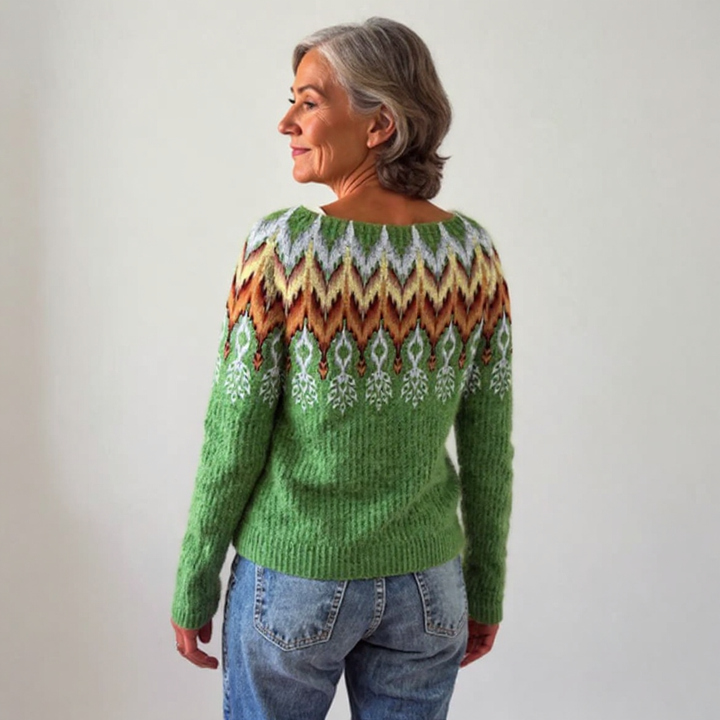 Johanne | Vintage-Strickpullover