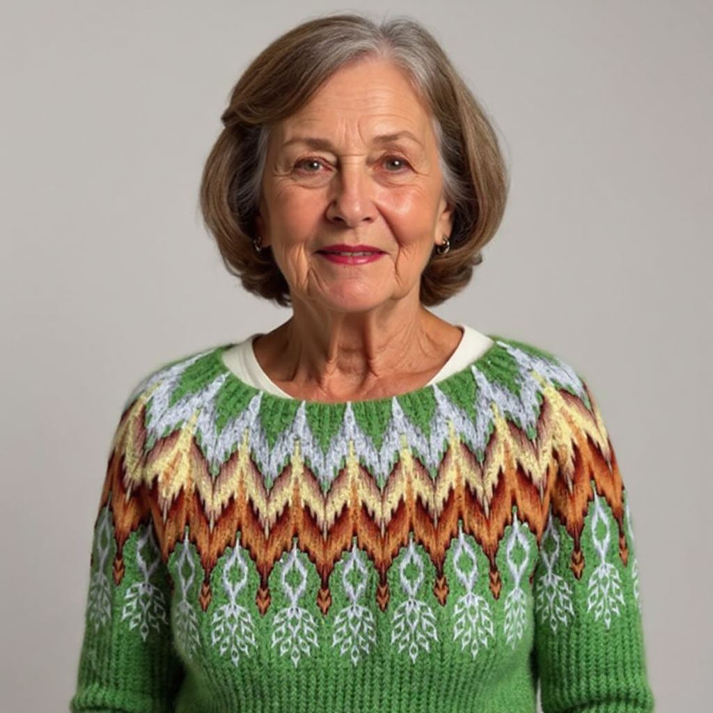 Johanne | Vintage-Strickpullover