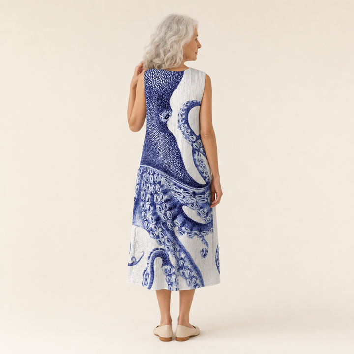 Oriane - Fließendes und bequemes Kleid