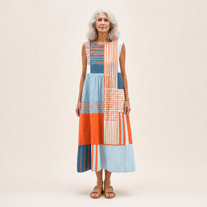 Juni - Fließendes und komfortables Kleid