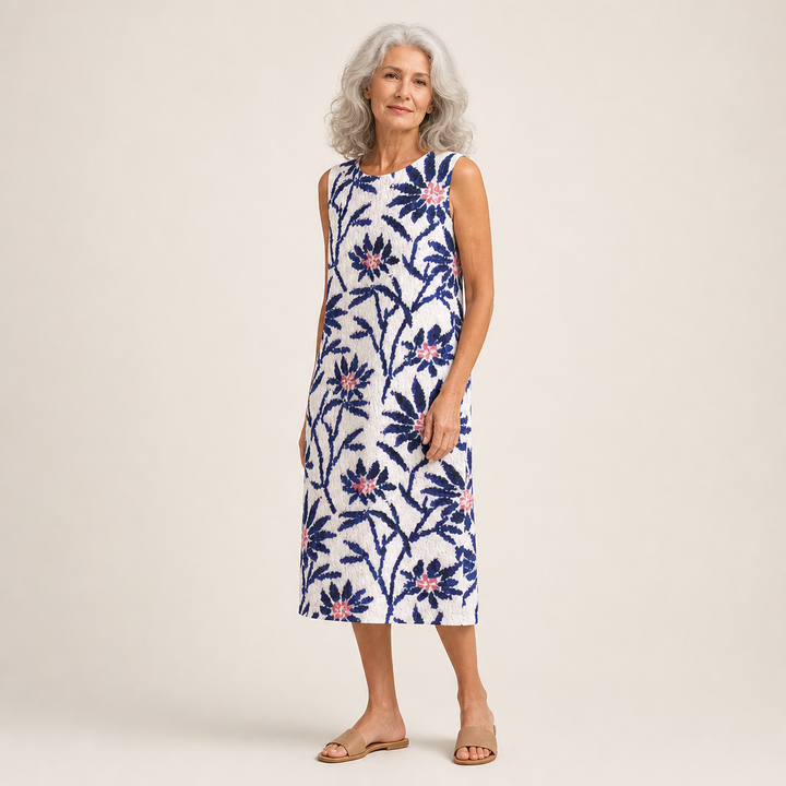 Remi - Bequeme Sommerkleid ohne Ärmel