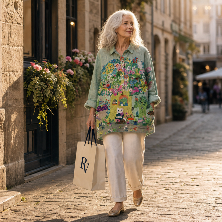 Caroline | Elegante Sommerbluse