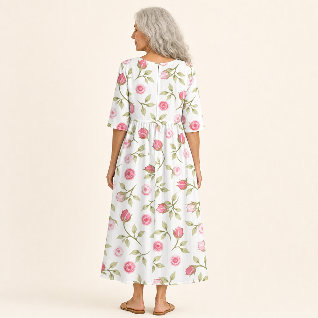 Thais - Langes, fließendes, schickes und bequemes Kleid