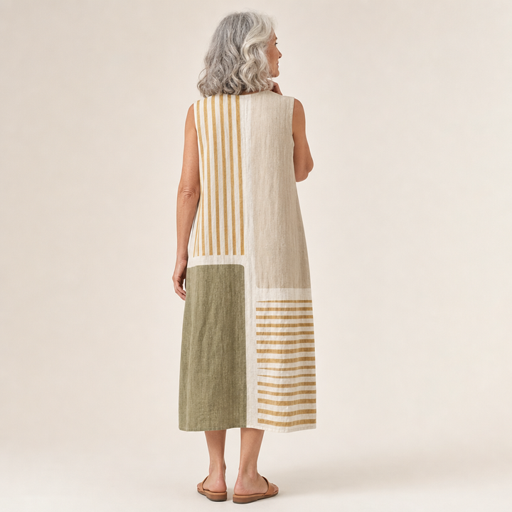 Zélie - Bequeme Sommerkleid ohne Ärmel