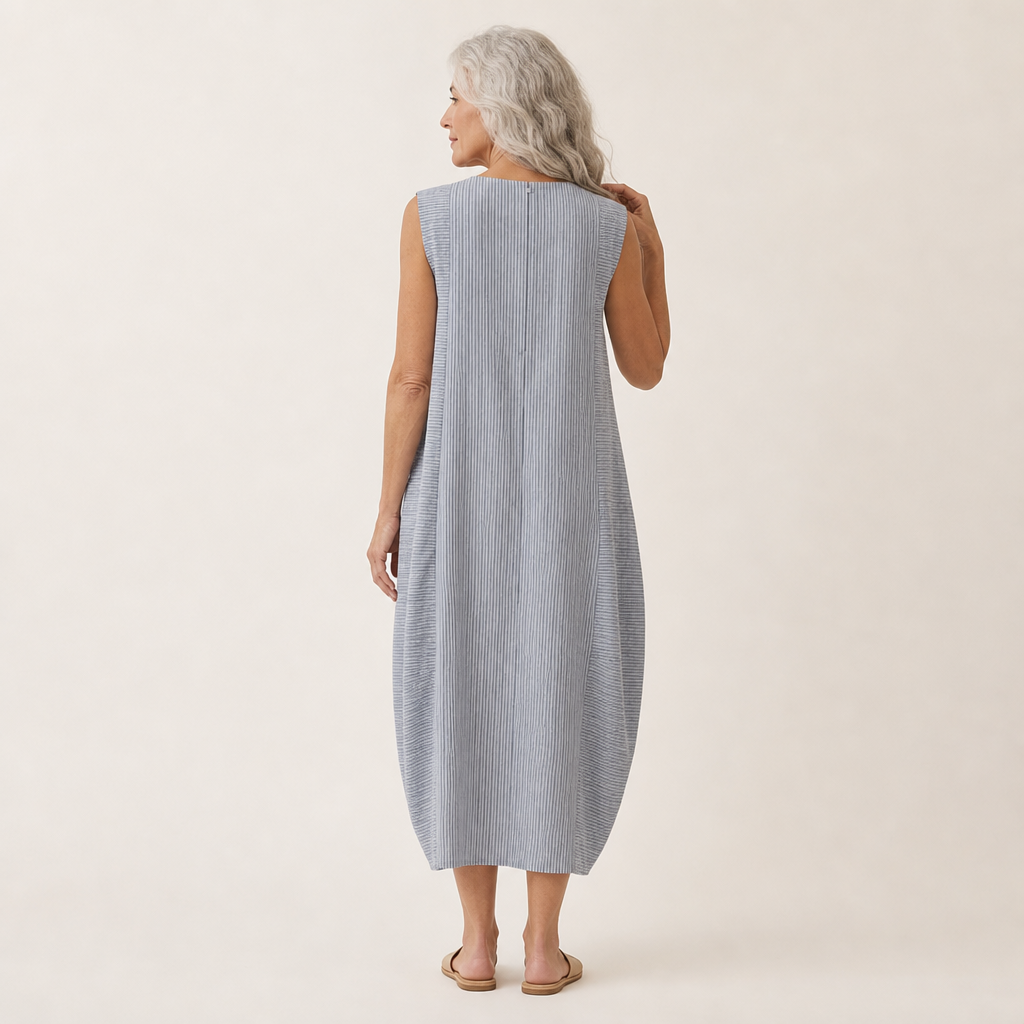 Enzo - Bequeme Sommerkleid ohne Ärmel