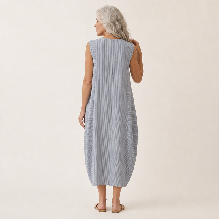 Enzo - Bequeme Sommerkleid ohne Ärmel
