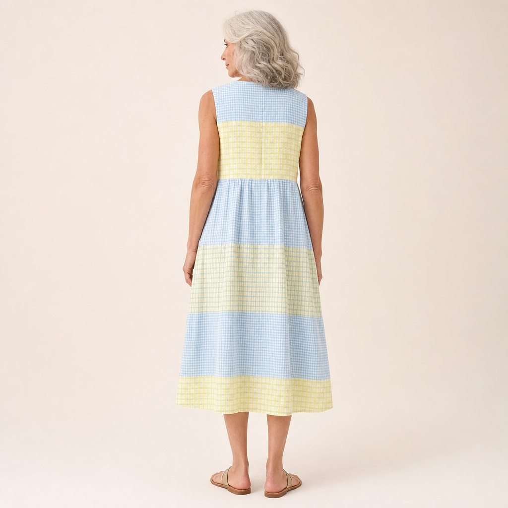 Aurélie - Bequeme Sommerkleid ohne Ärmel