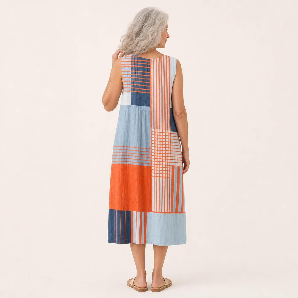 Juni - Fließendes und komfortables Kleid