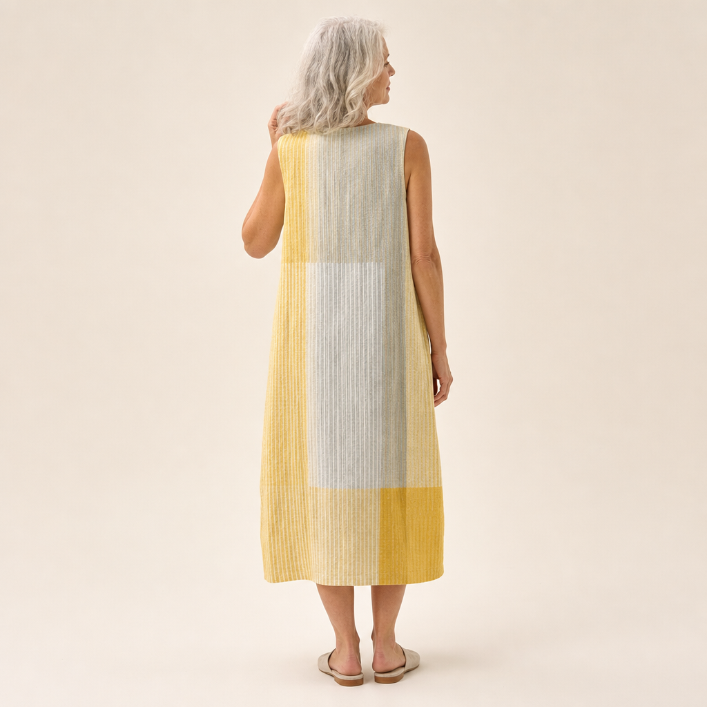 Joy - Bequeme Sommerkleid ohne Ärmel