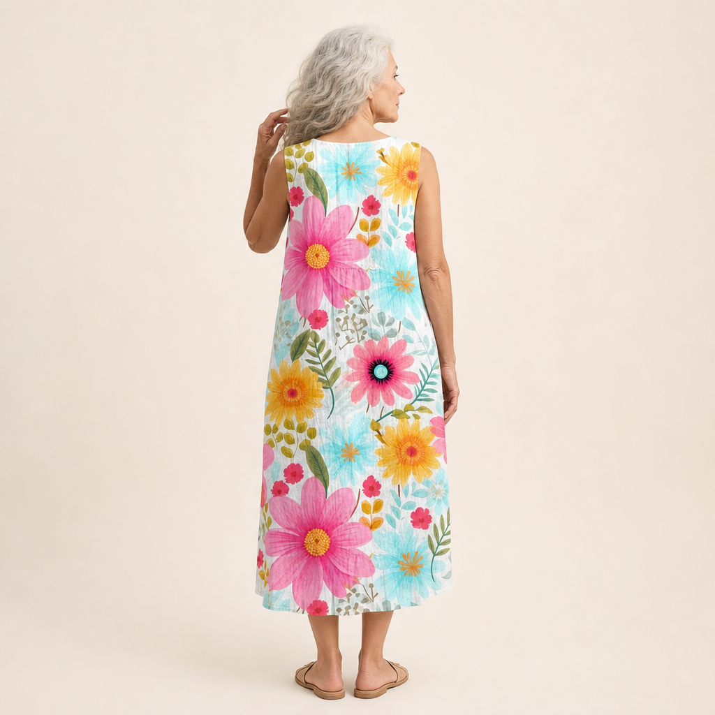 Pia - Fließendes und komfortables Kleid