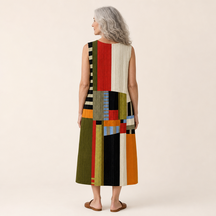 Flavie - Fließendes und komfortables Kleid