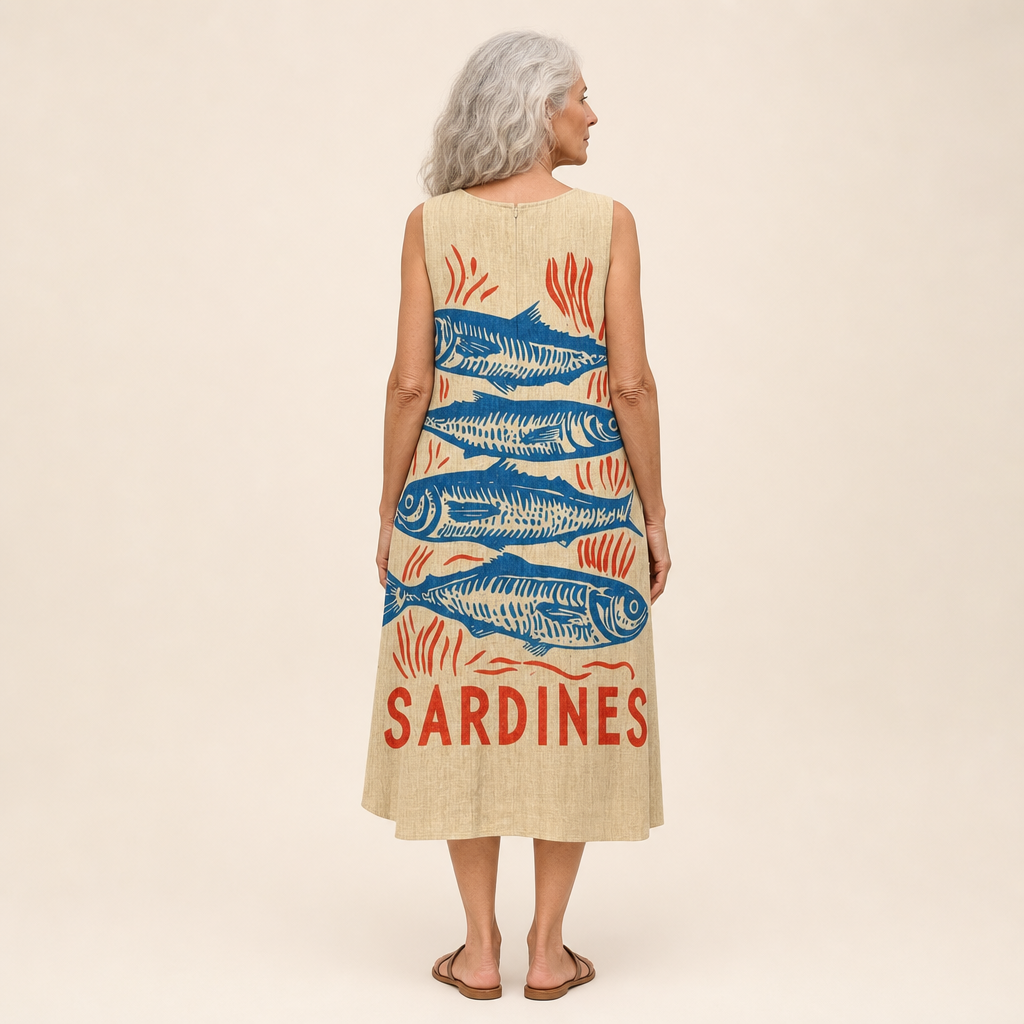 Noémie - Fließendes und bequemes Kleid