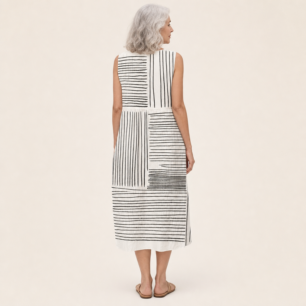 Jacqueline - Fließendes und komfortables Kleid