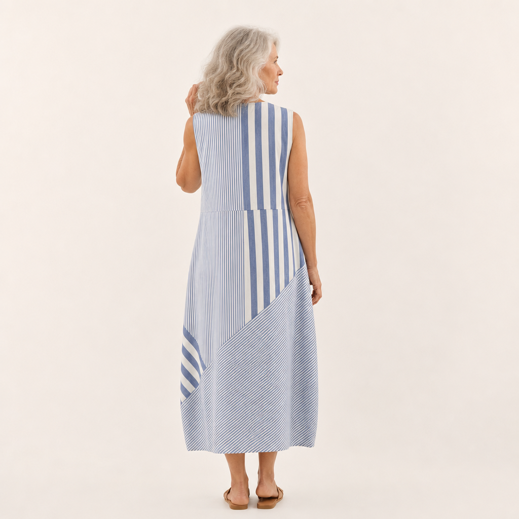 Tiphaine - Fließendes und komfortables Kleid