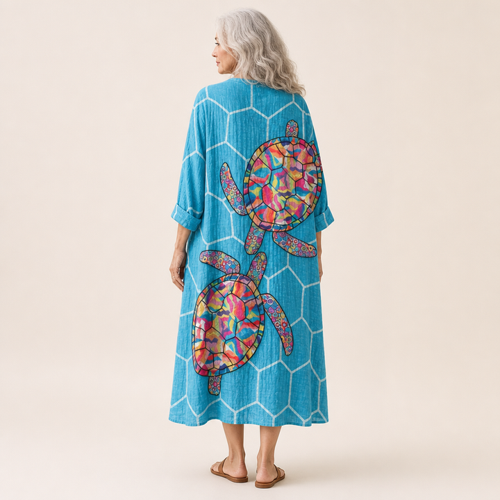 Éloïse - Fließendes Bedrucktes Sommerkleid
