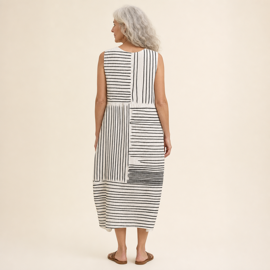 Vivienne - Bequeme Sommerkleid ohne Ärmel