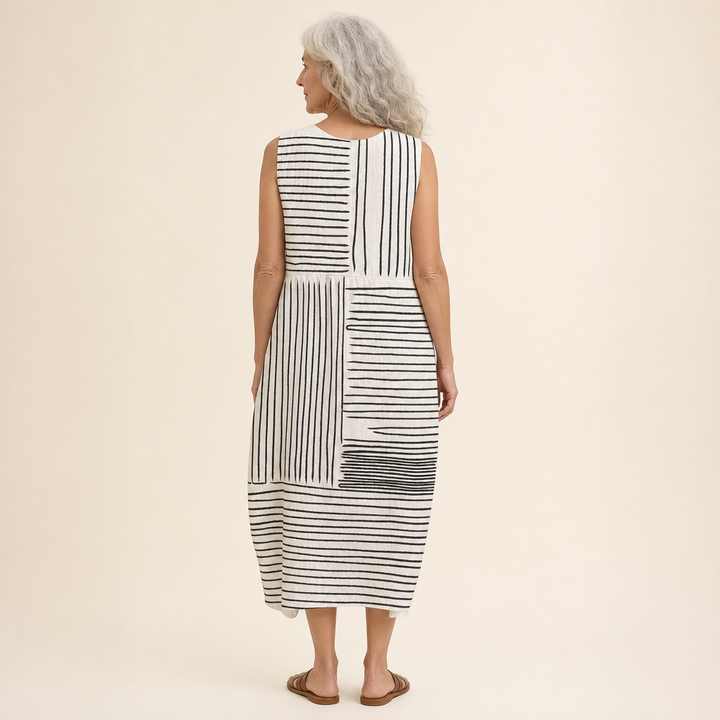Vivienne - Bequeme Sommerkleid ohne Ärmel
