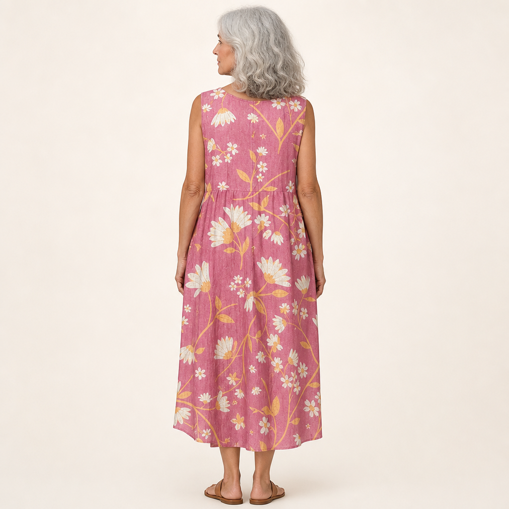 Margaux - Bequemes Sommerkleid ohne Ärmel