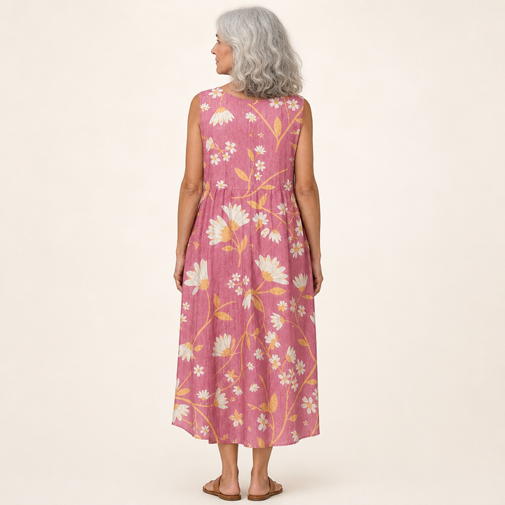 Margaux - Bequemes Sommerkleid ohne Ärmel
