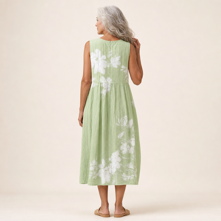 Éwan - Bequeme Sommerkleid ohne Ärmel