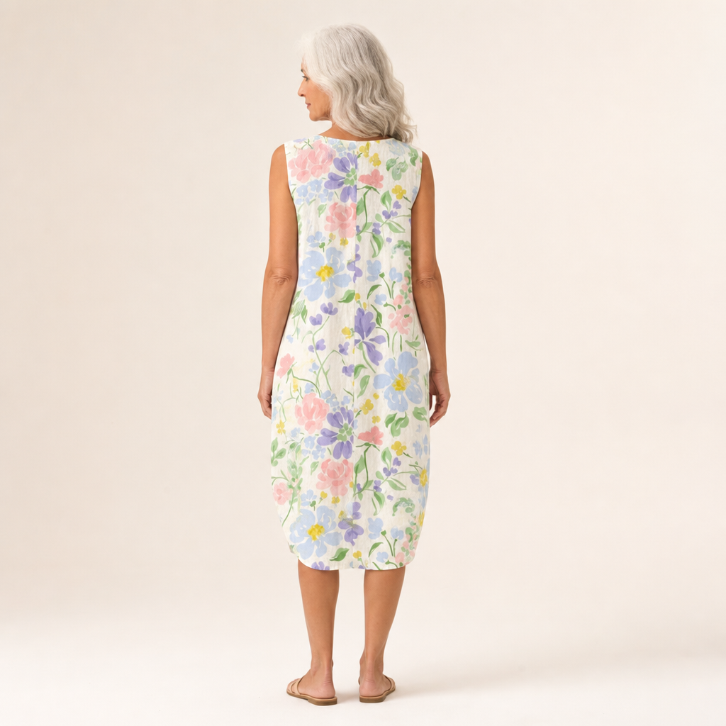 Janyce - Fließendes und komfortables Kleid