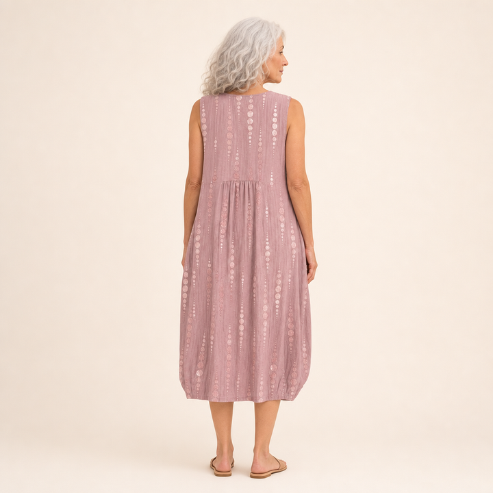 Sasha - Bequeme Sommerkleid ohne Ärmel