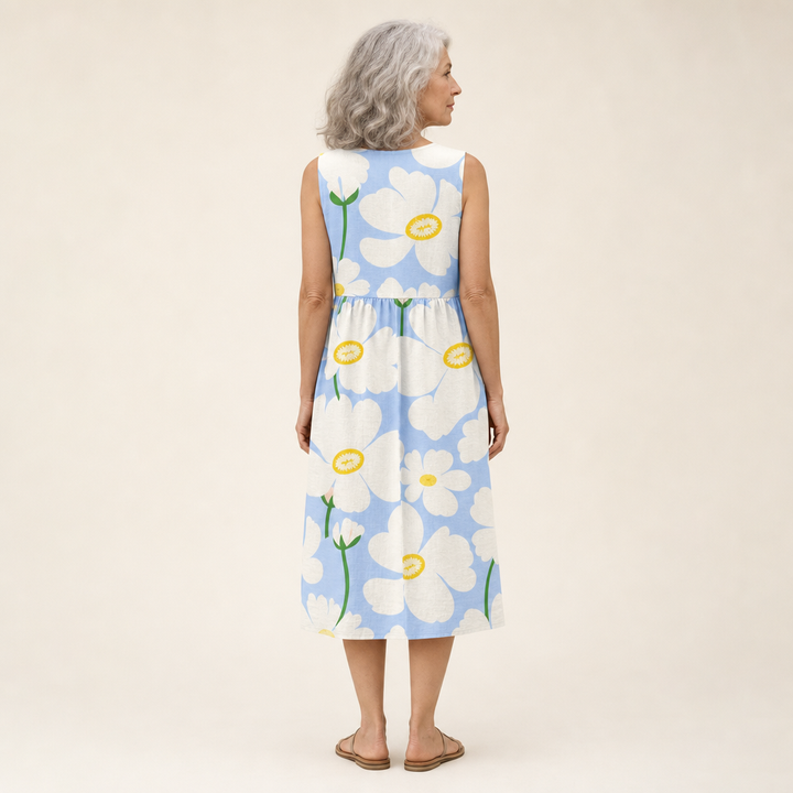 Loïc - Bequeme Sommerkleid ohne Ärmel