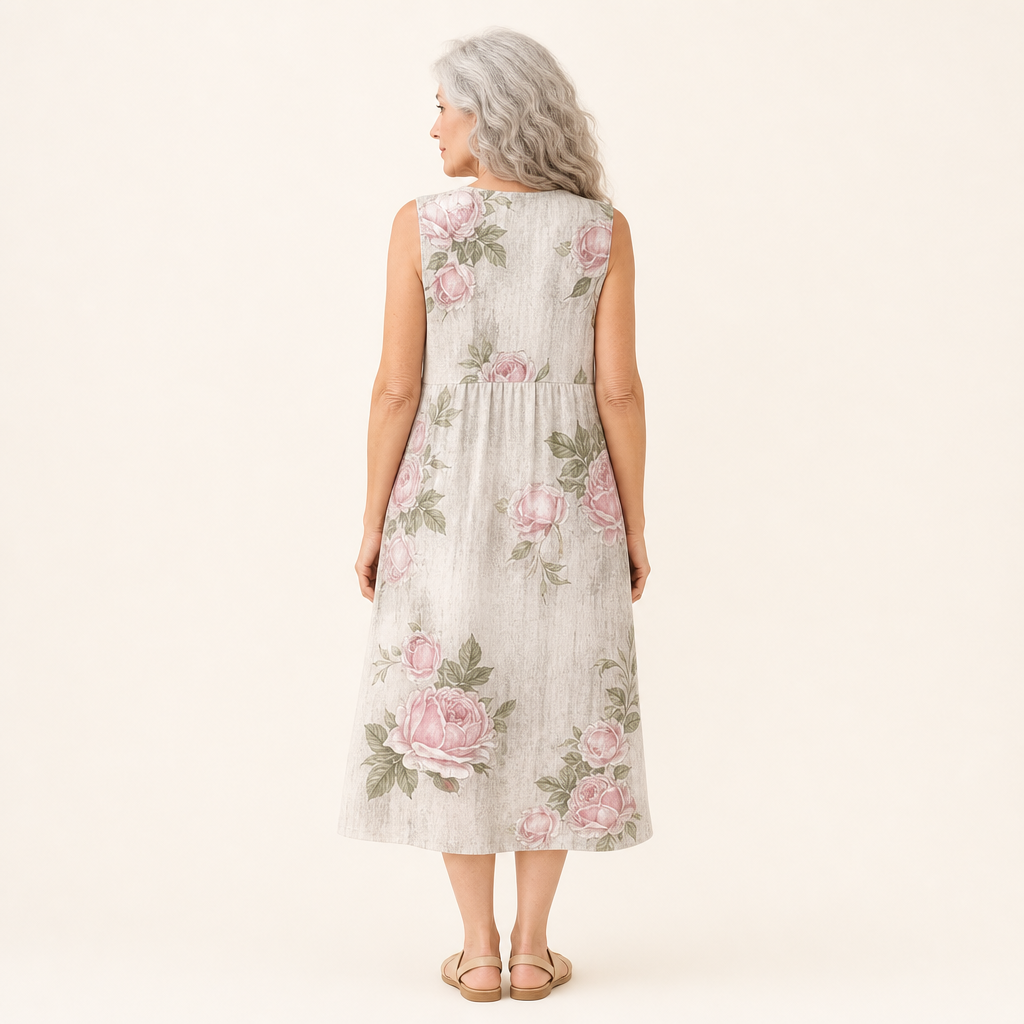 Hermine - Fließendes und bequemes Kleid