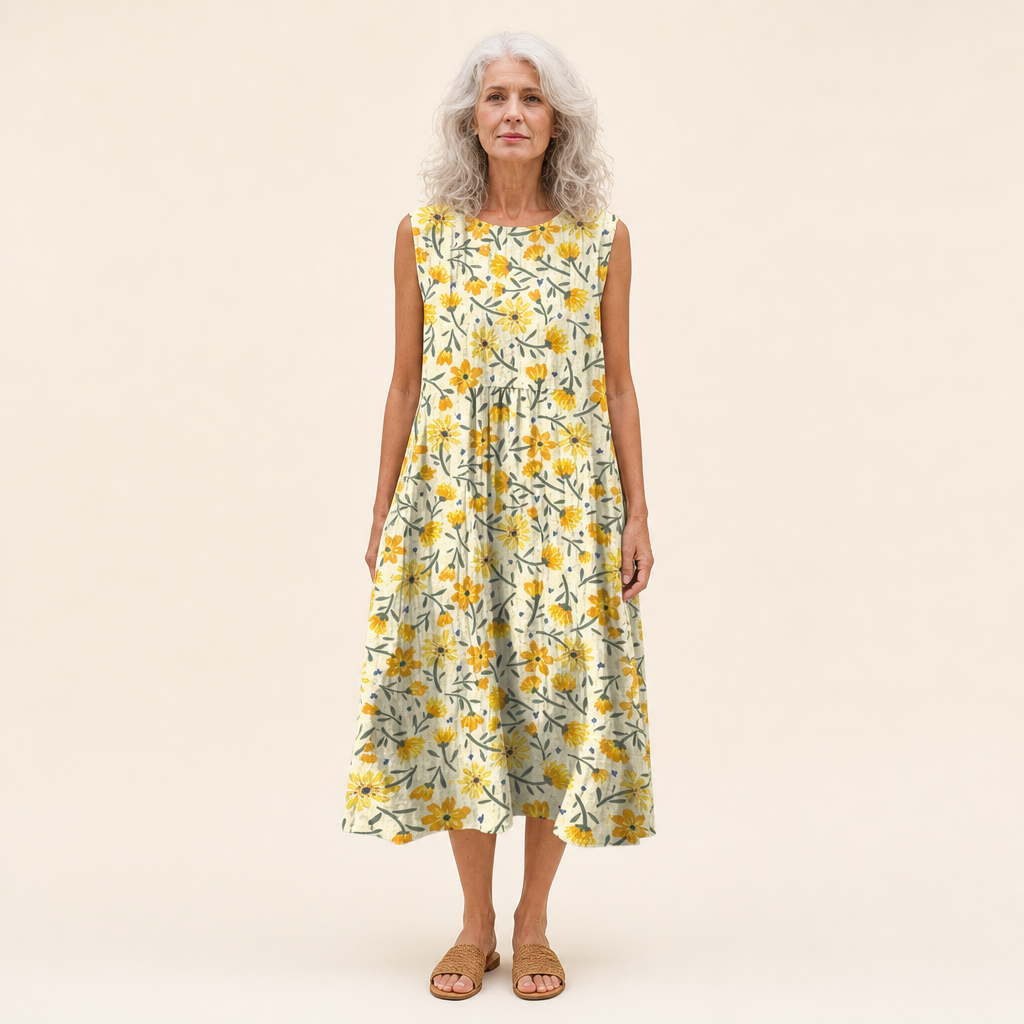 Émeline - Fließendes und bequemes Kleid