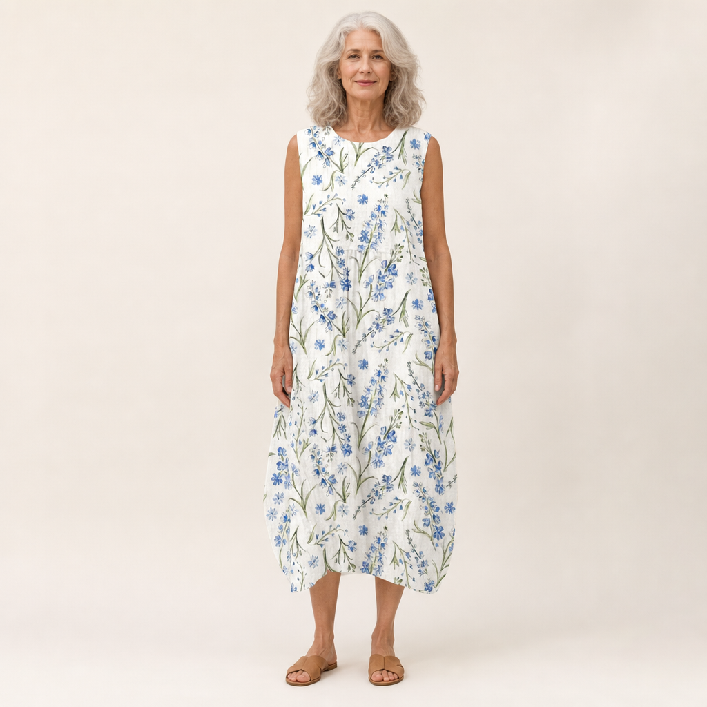 Frédérique - Fließendes und bequemes Kleid