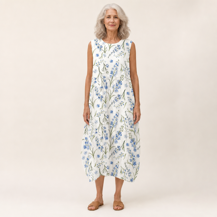 Frédérique - Fließendes und bequemes Kleid