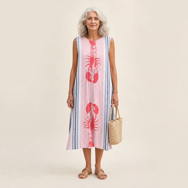 Ombline - Fließendes und komfortables Kleid